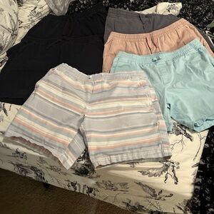 Lot of 6 Men’s size Medium pull on shorts